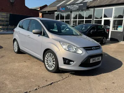 Käytetty Ford C-MAX Titanium 140 HP (102 kW) 2012 Hopea Tila-auto