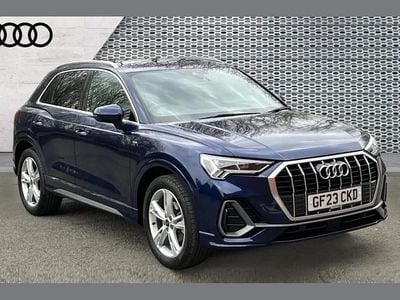 Used Audi Q3 S-Line 150 HP (110 kW) 2023 Blue SUV