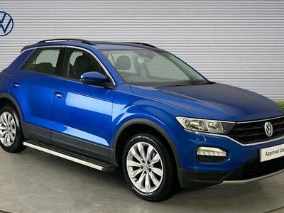 Used VW T-Roc SE 116 HP (85 kW) 2020 Blue SUV