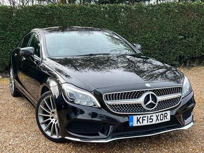 Used Mercedes CLS220 AMG line 177 HP (130 kW) 2015 Black Coupe