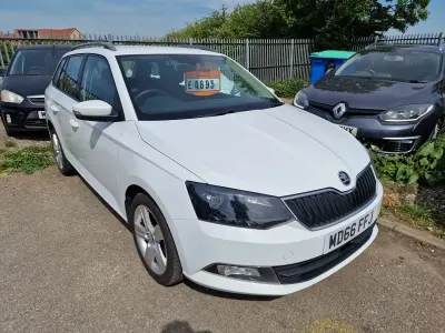 Used Skoda Fabia SE L 2016 White Estate