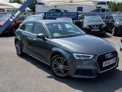 Used Audi A3 S-Line 2016 Grey Hatchback