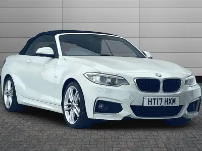 Usado BMW 220 M Sport 184 CV (135 kW) 2017 Blanco Descapotable