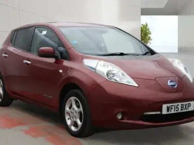 Used Nissan Leaf Acenta 80 kW (109 HP) 2015 Red Hatchback