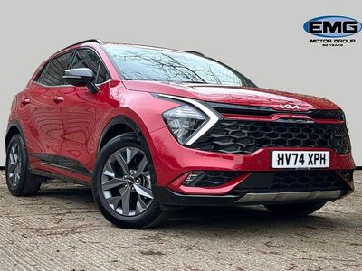 Begagnad Kia Sportage GT-Line 207 HK (152 kW) 2024 Röd SUV