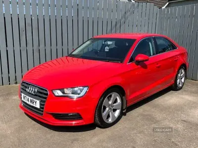 Used Audi A3 Sport 110 HP (80 kW) 2014 Red Sedan