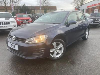 Used VW Golf VII Edition 125 HP (91 kW) 2016 Blue Hatchback