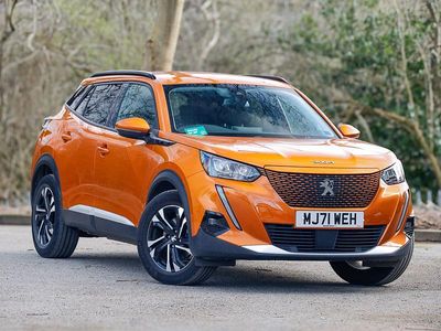 Used Peugeot e-2008 Allure Premium 100 kW (136 HP) 2021 Orange SUV