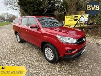 Red Used 2020 Ssangyong (KGM) Musso Pickup | £10,650 (Fair price)