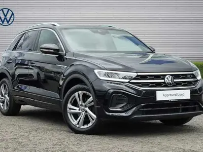 Used VW T-Roc R-line 150 HP (110 kW) 2022 Black SUV