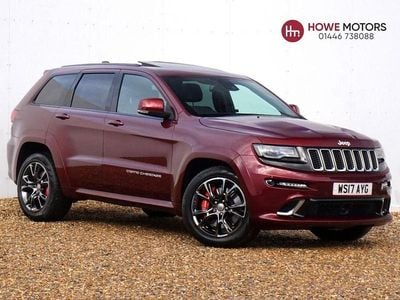 Red Used 2017 Jeep Grand Cherokee SRT SUV | £32,483 (A bit pricey)