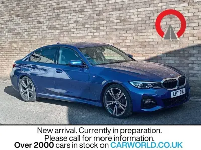 Used BMW 320 M Sport 184 HP (135 kW) 2022 Blue Sedan