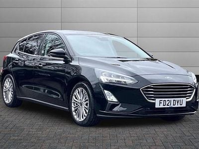 Used Ford Focus Titanium X 125 HP (91 kW) 2021 Agate black Hatchback