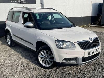 Used Skoda Yeti GreenLine 105 HP (77 kW) 2014 White SUV