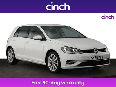 White Used 2019 VW Golf VII GT Hatchback | £13,799 (Fair price)
