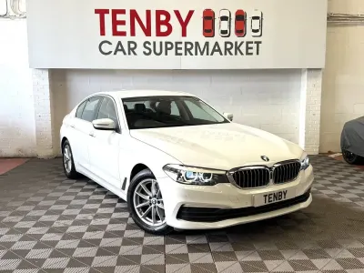 Usado BMW 520 Comfort Edition 190 CV (139 kW) 2017 Blanco Berlina