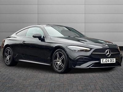 Black Used 2024 Mercedes CLE200 AMG line Coupe | £36,490