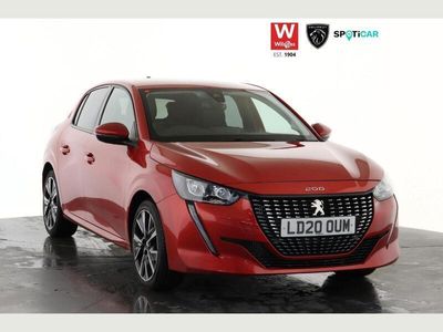 used Peugeot 208 1.2 PURETECH ALLURE EAT EURO 6 (S/S) 5DR PETROL FROM 2020 FROM EPSOM (KT17 1DH) | SPOTICAR