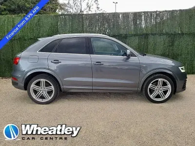 Używany Audi Q3 S-line plus 184 KM (135 kW) 2016 Szary SUV