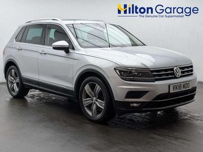 Used VW Tiguan SEL 150 HP (110 kW) 2018 Silver SUV