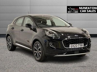Black Used 2023 Ford Puma Titanium Hatchback | £15,000 (Super price)
