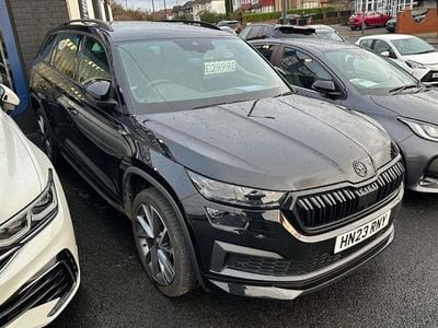 Black Used 2023 Skoda Kodiaq SportLine SUV | £30,490 (Good price)