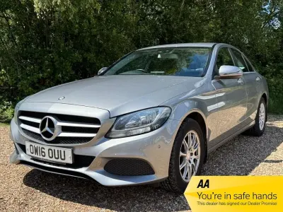 Used Mercedes C220 SE 170 HP (125 kW) 2016 Silver Sedan