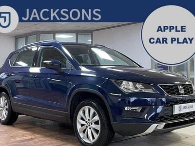 Blue Used 2017 Seat Ateca Ecomotive SUV | £10,080 (Fair price)