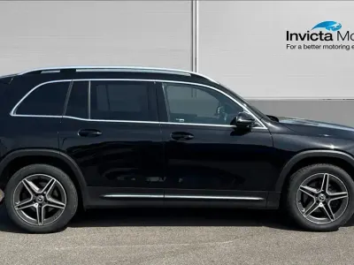 Used Mercedes GLB200 AMG line 163 HP (119 kW) 2022 Cosmos black metallic SUV
