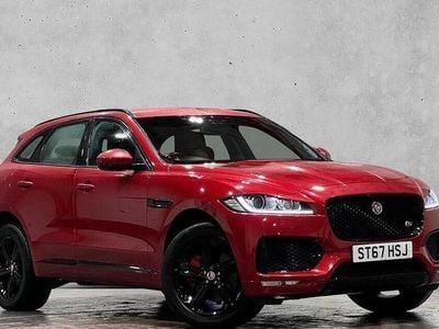 Used Jaguar F-Pace Supercharged 381 HP (280 kW) 2017 Red SUV