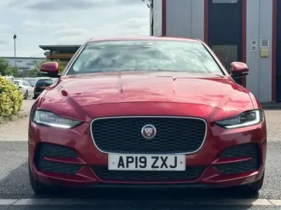 Used Jaguar XE S 180 HP (132 kW) 2019 Red Sedan