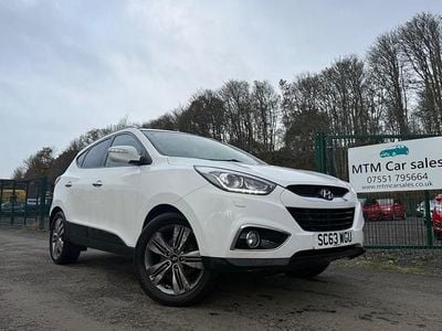 White Used 2014 Hyundai ix35 Premium SUV | £4,995 (Fair price)