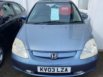 Used Honda Civic Executive 110 HP (80 kW) 2003 Blue Hatchback