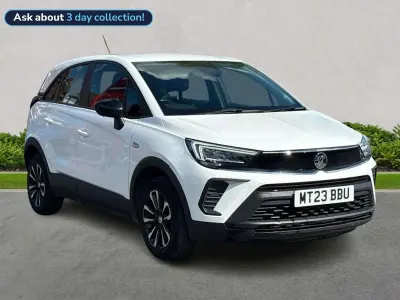 Second-hand Vauxhall Crossland Design Edition 2023 Alb SUV