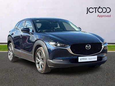 Blue Used 2024 Mazda CX-30 Takumi-Line SUV | £23,308 (A bit pricey)