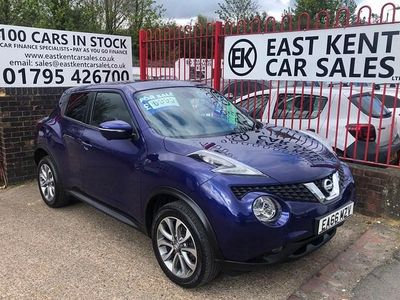 Used Nissan Juke Tekna 117 HP (86 kW) 2016 Blue SUV