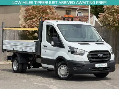 Second-hand Ford Transit 130 CP (95 kW) 2021 Alb Cabrio