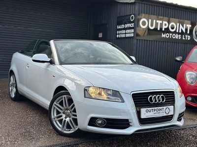 Used Audi A3 Cabriolet S-Line 2012 White Cabriolet