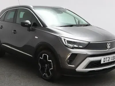 Used Vauxhall Crossland Ultimate 130 HP (95 kW) 2021 Grey SUV