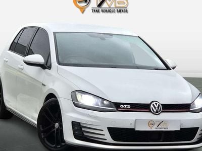 Used VW Golf VII GTD 184 HP (135 kW) 2015 White Hatchback