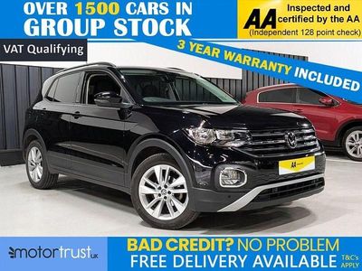 Black Used 2022 VW T-Cross Active SUV | £15,595 (Fair price)