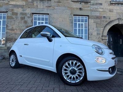 Used Fiat 500C Lounge 2016 White Cabriolet