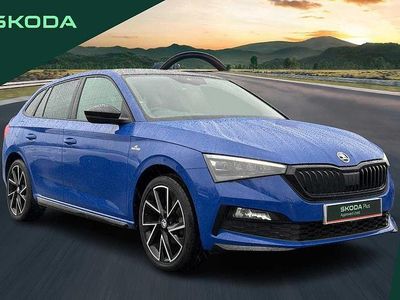 Blue Used 2022 Skoda Scala Monte Carlo Hatchback | £17,450 (Fair price)