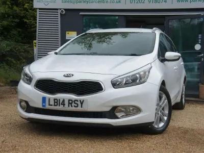 Used Kia Ceed Sportswagon 126 HP (92 kW) 2014 White Estate