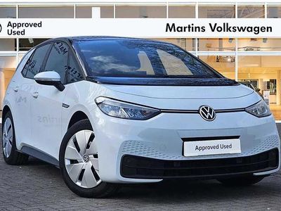 Used VW ID.3 Pro 106 kW (145 HP) 2021 White Hatchback