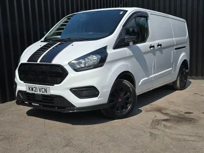 Used Ford Transit Custom S 105 HP (77 kW) 2021 White Van