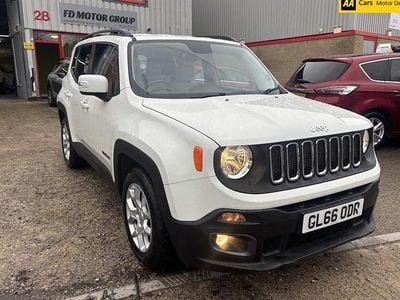White Used 2016 Jeep Renegade Longitude SUV | £9,700 (Fair price)