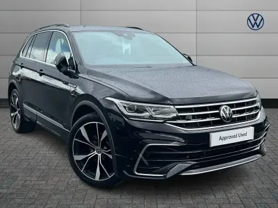 Used VW Tiguan R-line 150 HP (110 kW) 2023 Black SUV