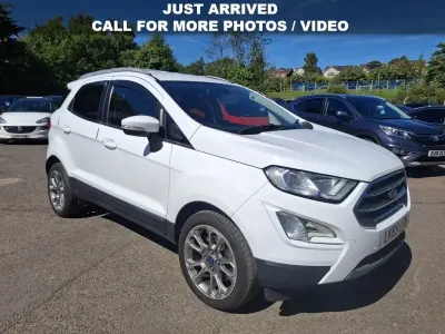 Used Ford Ecosport Titanium 125 HP (91 kW) 2019 White SUV