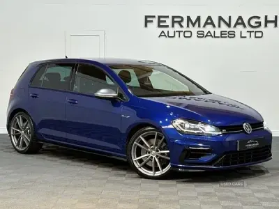 Used VW Golf VII R 300 HP (220 kW) 2019 Blue Hatchback